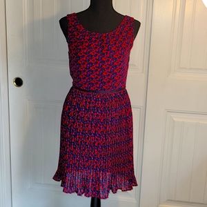 Adorable Pleated Tank Dress